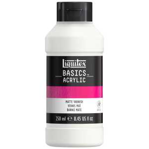 BASICS Matte Varnish, 250 mL Bottle