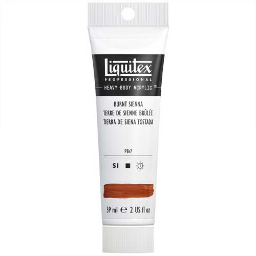 Professional Heavy Body Acrylic Paint, 59 mL Tube, Burnt Sienna
