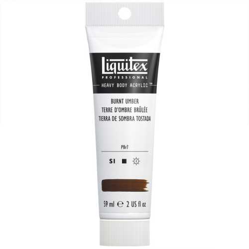 Professional Heavy Body Acrylic Paint, 59 mL Tube, Burnt Umber