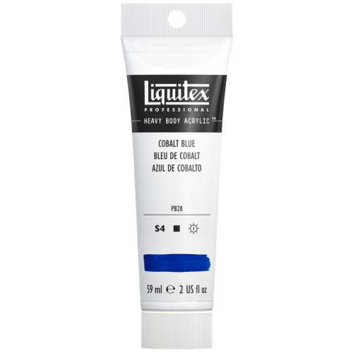 Professional Heavy Body Acrylic Paint, 59 mL Tube, Cobalt Blue