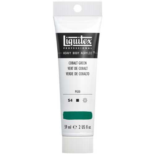 Professional Heavy Body Acrylic Paint, 59 mL Tube, Cobalt Green