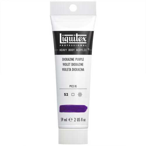 Professional Heavy Body Acrylic Paint, 59 mL Tube, Dioxazine Purple
