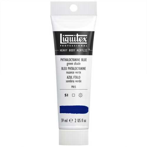 Professional Heavy Body Acrylic Paint, 59 mL Tube, Phthalocyanine Blue (Green Shade)