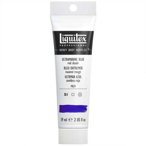 Professional Heavy Body Acrylic Paint, 59 mL Tube, Ultramarine Blue (Red Shade)