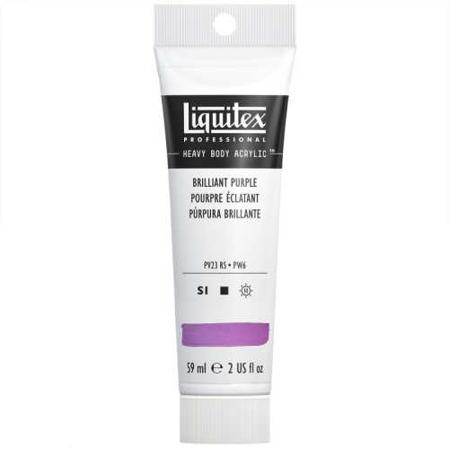 Professional Heavy Body Acrylic Paint, 59 mL Tube, Brilliant Purple