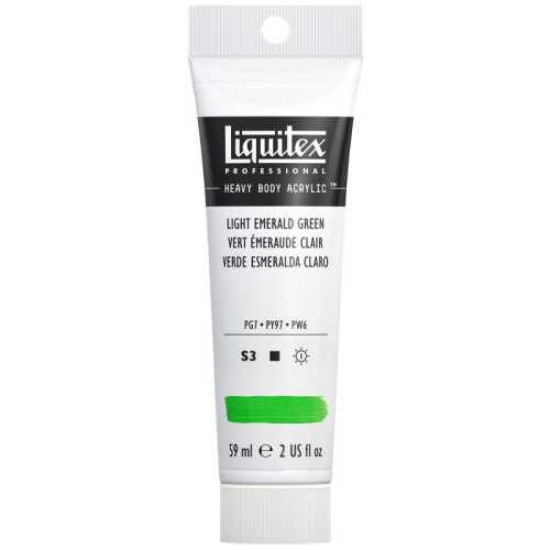 Professional Heavy Body Acrylic Paint, 59 mL Tube, Light Emerald Green