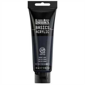 BASICS Acrylic Paint, 118 mL Tube, Payne's Gray