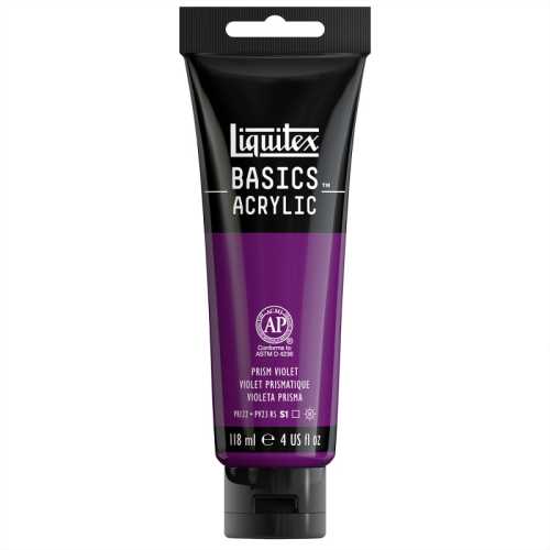 BASICS Acrylic Paint, 118 mL Tube, Prism Violet