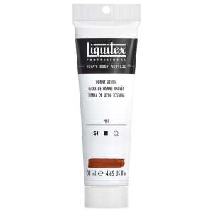 Professional Heavy Body Acrylic Paint, 138 mL Tube, Burnt Sienna