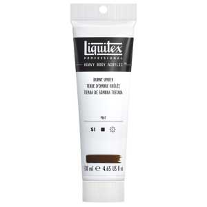 Professional Heavy Body Acrylic Paint, 138 mL Tube, Burnt Umber