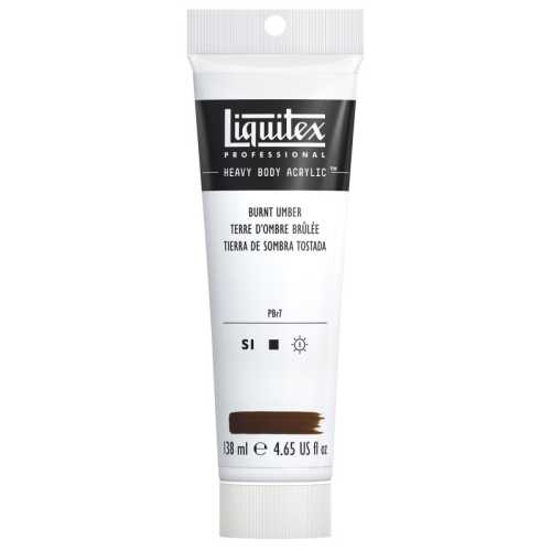 Professional Heavy Body Acrylic Paint, 138 mL Tube, Burnt Umber
