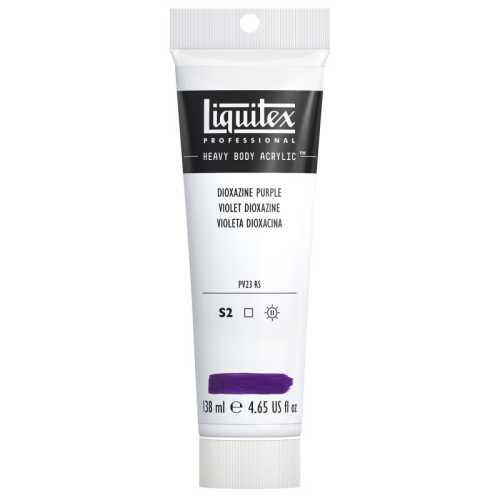 Professional Heavy Body Acrylic Paint, 138 mL Tube, Dioxazine Purple
