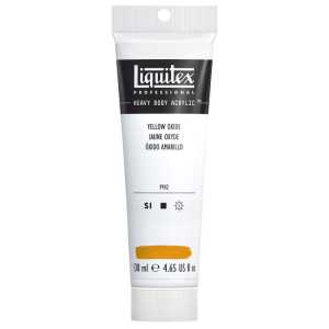 Professional Heavy Body Acrylic Paint, 138 mL Tube, Yellow Oxide