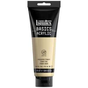 BASICS Acrylic Paint, 250 mL, Tube, Unbleached Titanium