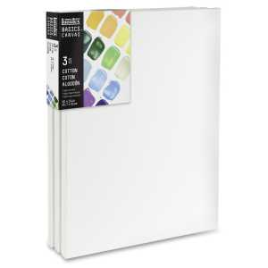 BASICS Cotton Canvas, 18x24 in, Set of 3