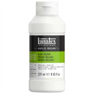 Professional Acrylic Gloss Medium, Clear, 8 oz (237 mL)