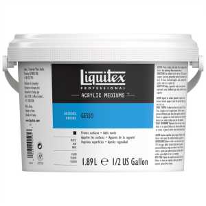 Professional Acrylic Gesso, White, 64 oz (1.89 L)