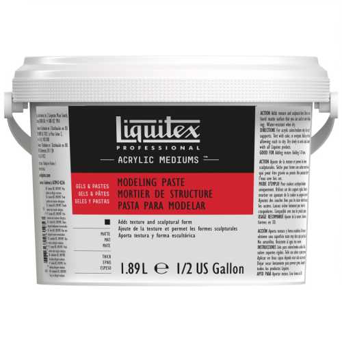 Professional Acrylic Modeling Paste, 64 oz (1.89 L)