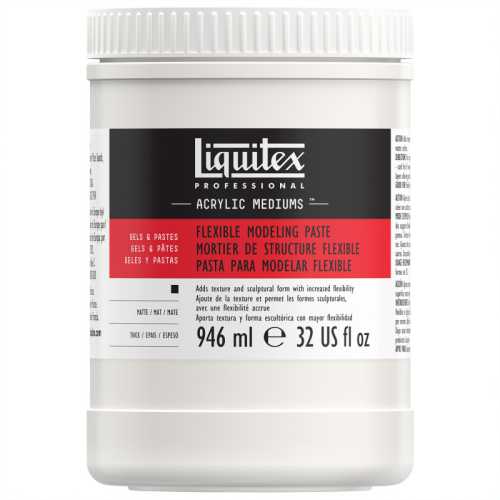 Professional Acrylic Flexible Modeling Paste, 32 oz (946 mL)