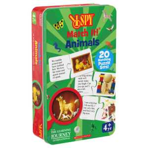 I Spy Match It! Tin Animals