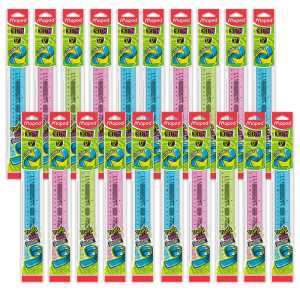Twist'n Flex Ruler, 12" / 30cm, Pack of 20