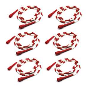 Segmented Plastic Jump Rope, 8', Pack of 6
