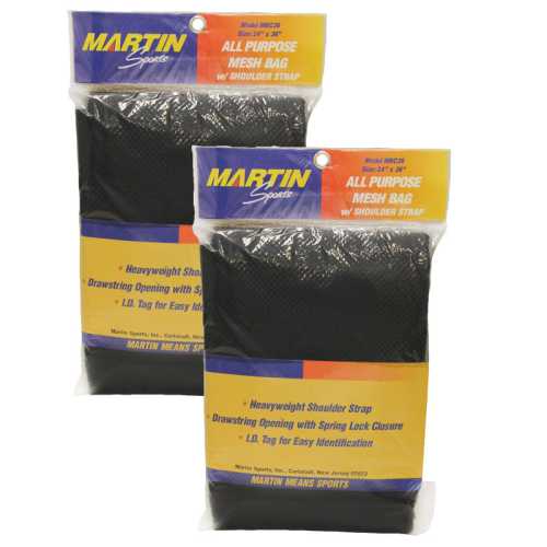 All Purpose Mesh Bag with Carrying Strap, Black, 24