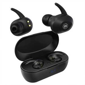 Mini True Wireless Earfin Style Earbuds, Black