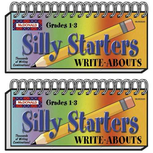 Silly Starters Write-Abouts, Grade 1-3, Pack of 2