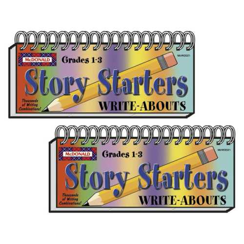 Write-Abouts Story Starters, Pack of 2