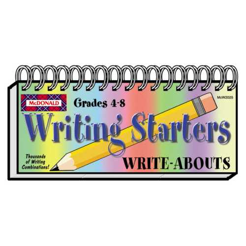Write-Abouts, Writing Starters