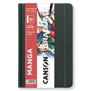 Graduate Manga Sketchbook, 200 gsm (74 lb), 80 Sheets
