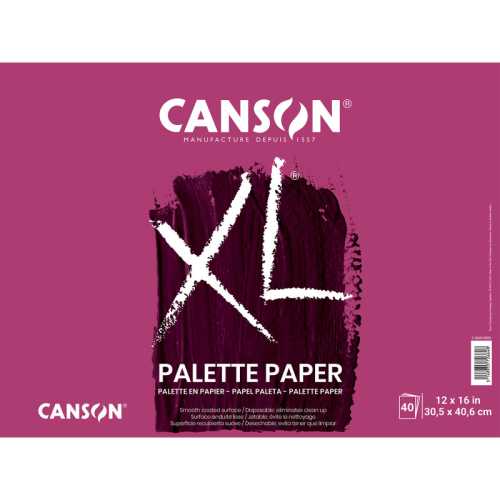 XL Series Palette Pad, Foldover Binding, 40 Sheet, 12x16 inch, 1 Count