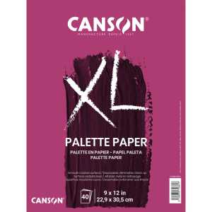 XL Series Palette Pad, Foldover Binding, 40 Sheet, 9x12 inch, 1 Count