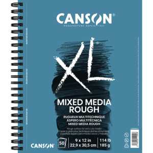 XL Series Mixed Media Pad, Side Wire Binding, 50 Sheet, 9x12 inch, 1 Count