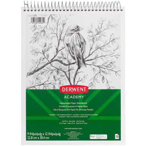 Derwent Academy&trade; Wirebound Sketchbook 9