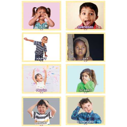 Range of Emotions 8-Puzzle Set