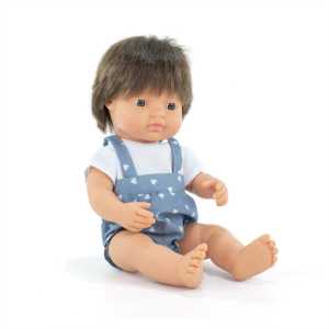 My Friends & Me Baby Doll, Brunette Boy, 15", Boxed