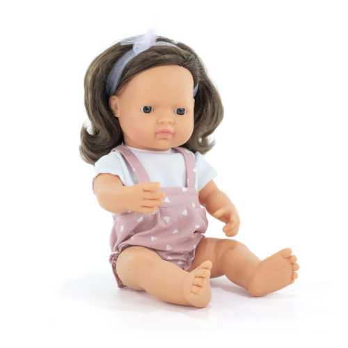 My Friends & Me Baby Doll, Brunette Girl, 15