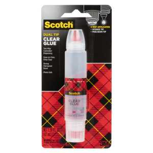 Clear Glue in 2-Way Applicator, .95 oz.