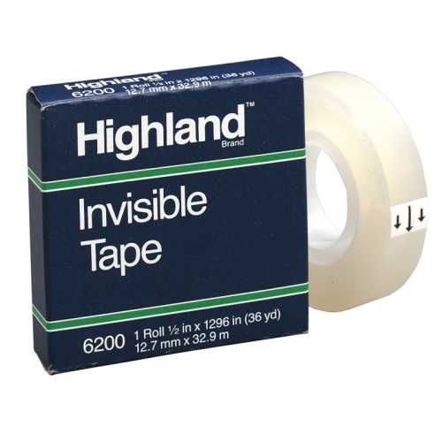 Invisible Tape, 1/2