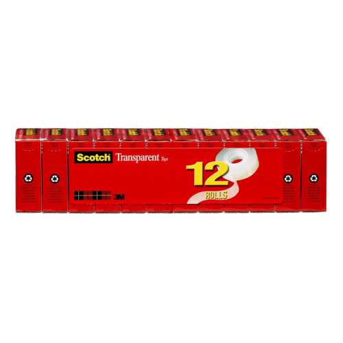 Transparent Tape, 3/4