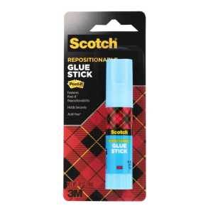 Restickable Glue Stick, .49 oz