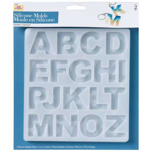 Silicone Resin Mold, Alphabet