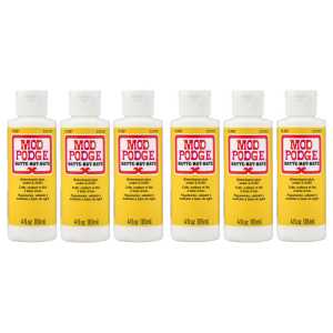 Decoupage Glue, Matte 4oz., Pack of 6