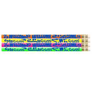 Welcome To School Motivational Pencils, Pack of 12