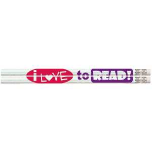 I Love to Read! Pencil, Pack of 12