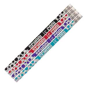 School is Cool Motivational Pencil, Pack of 144
