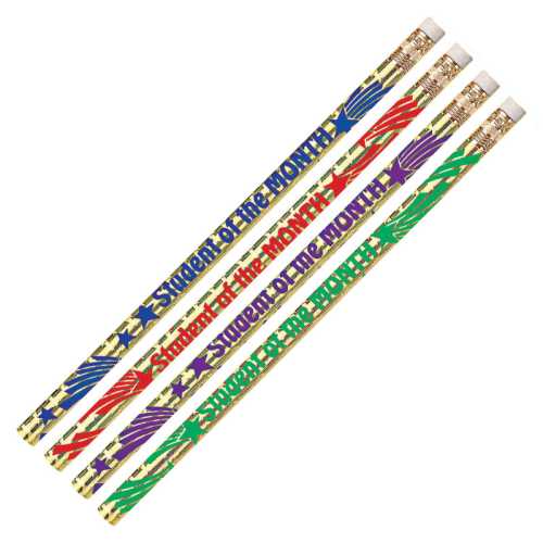 Student of the Month Motivational Pencil, Pack of 144