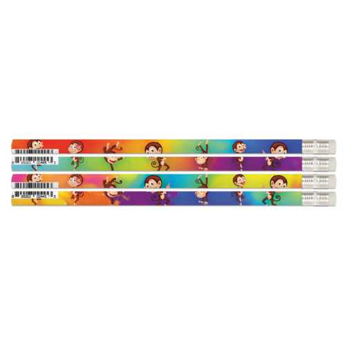 Dancin' Monkey Motivational Pencils, Pack of 144
